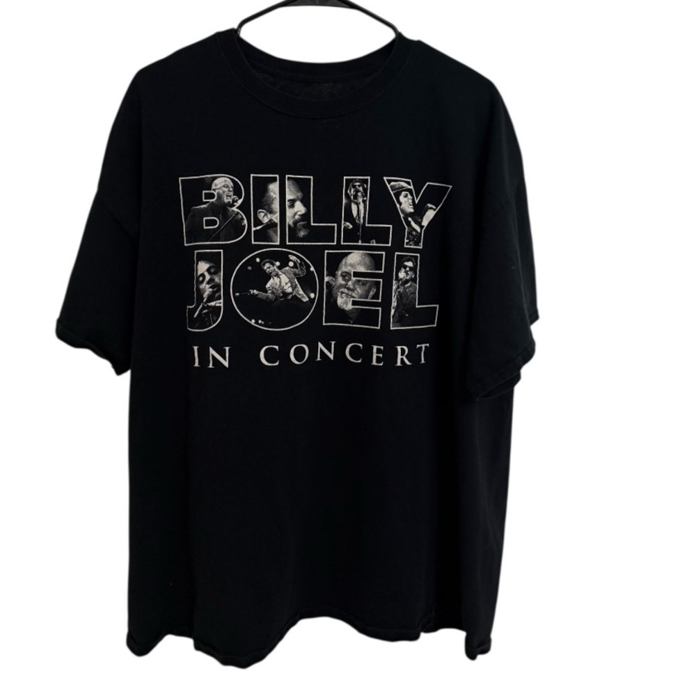 Billy Joel Black Concert 2017 Stadium Tour Graphic Tee 2XL Tour Shirt